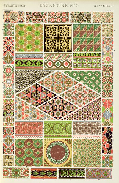 Selection of Roman Mosaics and Marble Pavements, Chapter VII, plate XXX of 